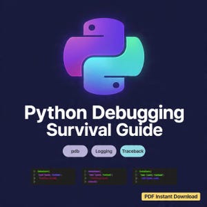 Guia de Sobrevivência para Depuração em Python — eBook em PDF e HTML - Referência de Depuração para Iniciantes e Avançados - Download Imediato