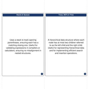 Data Structures Algorithms Flashcards 200 Illustrated Cards DSA Coding Interview Prep Printable Index Card Size Digital Download image 13