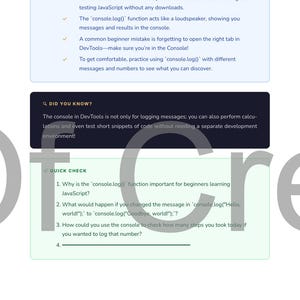 JavaScript for Beginners: Complete Practical Guide | PDF (90 pages) + Interactive HTML | 18 Chapters | Instant Download image 13
