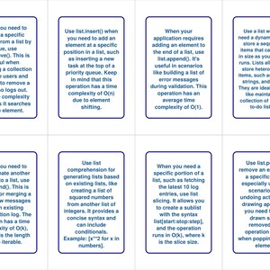 Data Structures Flashcards with Python Examples — 338 Cards | PDF, Anki Deck & HTML Study App | Coding Interview Prep image 17