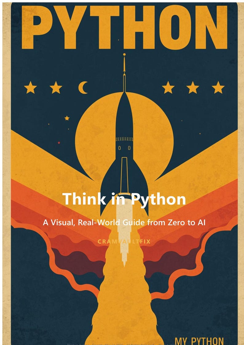 Piensa en Python / Aprende programación en Python para principiantes: libro electrónico con capítulo sobre IA, diagramas y proyectos reales / Descarga en PDF imagen 3