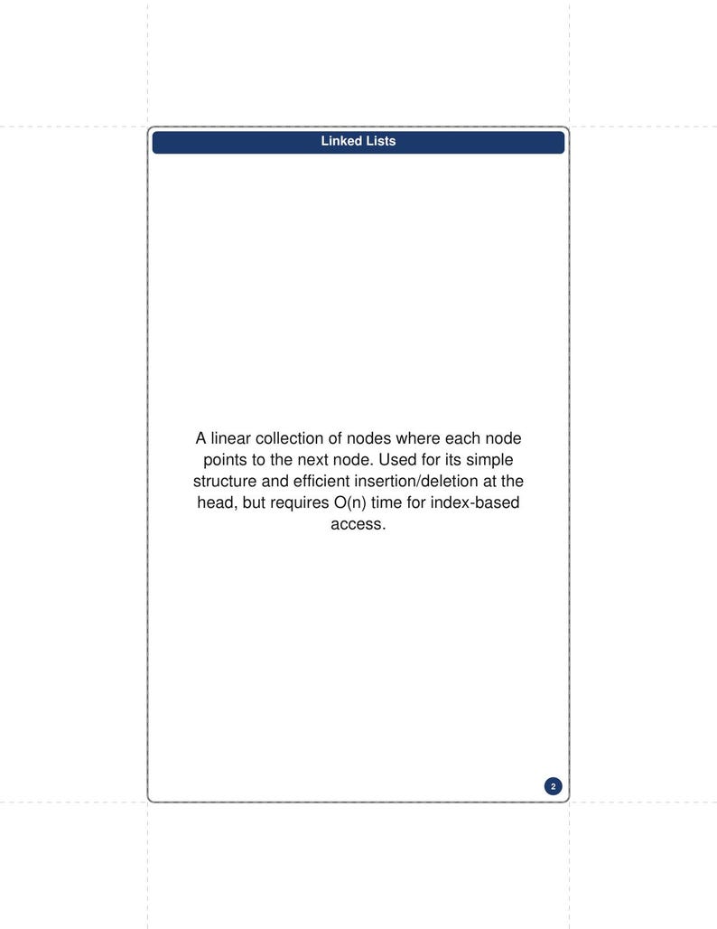 Data Structures Algorithms Flashcards 200 Illustrated Cards DSA Coding Interview Prep Printable Index Card Size Digital Download image 11