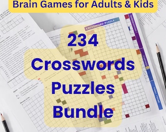 234 Kreuzworträtsel | Sofortdownload | PDF-Datei