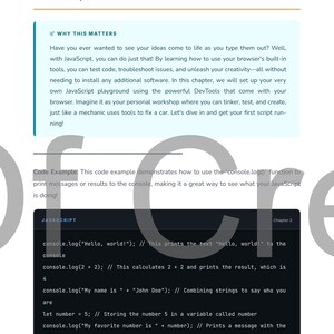 JavaScript for Beginners: Complete Practical Guide | PDF (90 pages) + Interactive HTML | 18 Chapters | Instant Download image 11