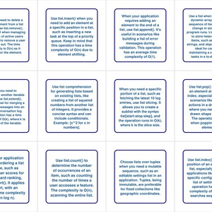 Data Structures Flashcards with Python Examples — 338 Cards | PDF, Anki Deck & HTML Study App | Coding Interview Prep image 19
