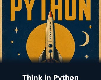 Think in Python | Learn Python Programming for Beginners eBook with AI Chapter, Diagrams & Real Projects | PDF Download