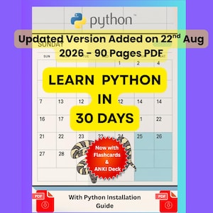 Aprenda Python em 30 dias: E-book para iniciantes (PDF)
