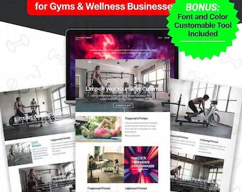 30 Editable HTML Email Templates for Fitness & Wellness Businesses + Customizer Tool
