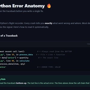 Survivalgids voor Python-foutopsporing: python-pdf-e-book en html: naslaggids voor foutopsporing voor beginners tot gevorderden: direct downloaden afbeelding 4