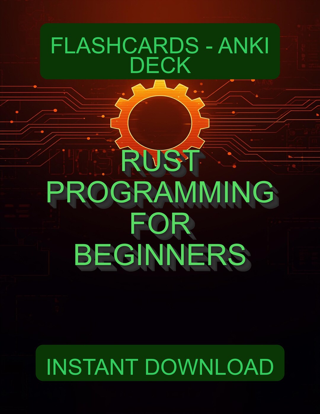 Rust Programming Complete Learning Bundle - Ebook PDF, Flashcards ...