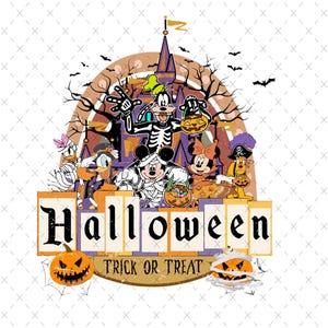 Halloween SVG PNG, Halloween Ghost Svg, Spooky Vibes Svg, Trick or Treat Svg, Halloween Svg Cut Files, Halloween Png Sublimation