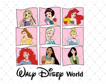 Aquarell Prinzessin Clipart: hochauflösende PNG (Instant Download