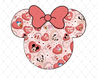 ミッキーとミニーのバレンタインデー PNG、ミッキーとミニーの