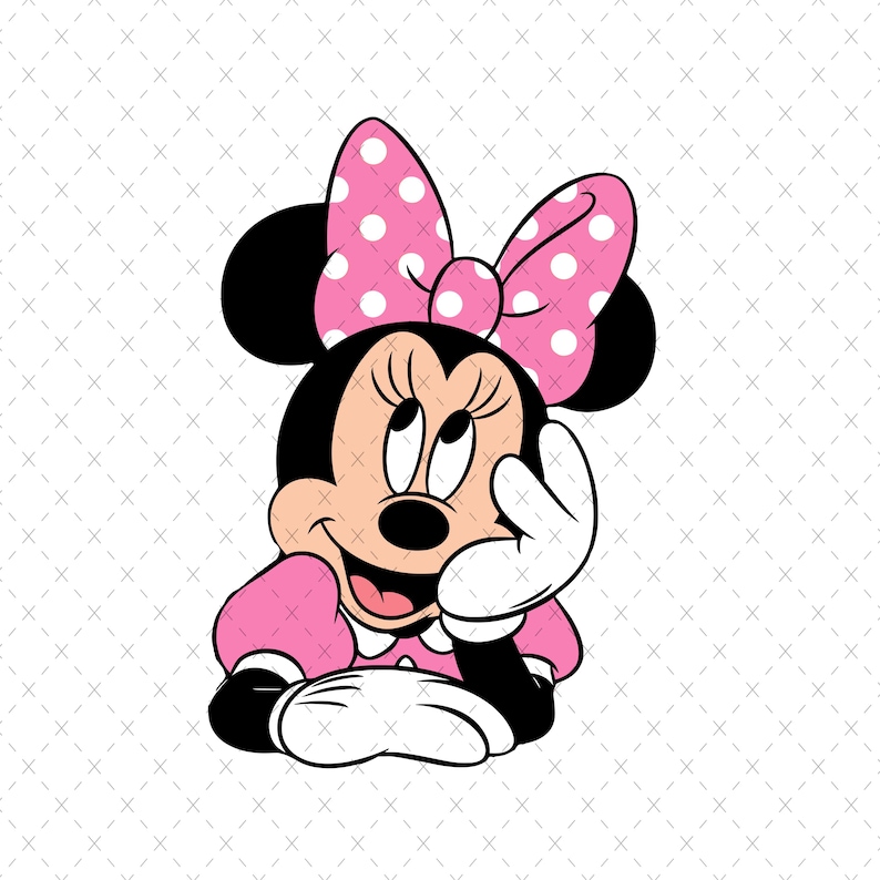 Minnie Mouse Svg, Minnie Mouse Png, Minnie Mouse Bundle, Minnie Mouse Clubhouse, | Cute Pink Girl Numbers,  Minnie Mouse For Cricut