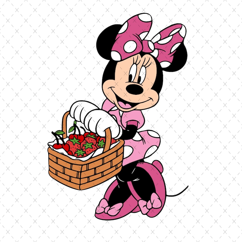 Minnie Mouse Svg, Minnie Mouse Png, Minnie Mouse Bundle, Minnie Mouse Clubhouse, | Cute Pink Girl Numbers,  Minnie Mouse For Cricut
