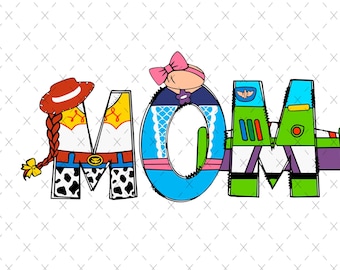 Mamá y papá de Toy Story SVG PNG: Archivo digital de dibujos animados