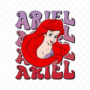 Little Mermaid png, Ariel Princess png, Vacation png, Mermaid Clipart, Disney Princess Png, Magical Place on Earth Gift, Digital File