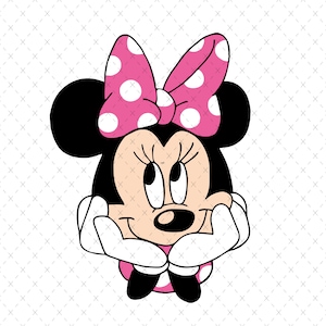 Minnie Mouse Svg, Minnie Mouse Png, Minnie Mouse Bundle, Minnie Mouse Clubhouse, | Cute Pink Girl Numbers,  Minnie Mouse For Cricut