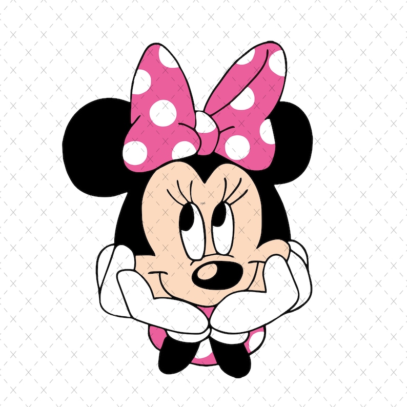 Minnie Mouse Svg, Minnie Mouse Png, Minnie Mouse Bundle, Minnie Mouse Clubhouse, | Cute Pink Girl Numbers,  Minnie Mouse For Cricut