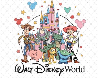 Disney World Toy Story Family Trip PNG SVG (Digital File)