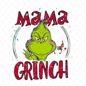 Christmas Mama Claus PNG: Grandma Reindeer Design (Digital Download)