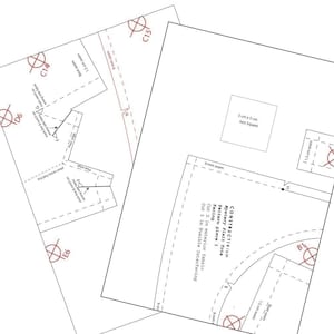 Sewing Pattern Hobo Tote Bag PDF Download plait Handle - Etsy