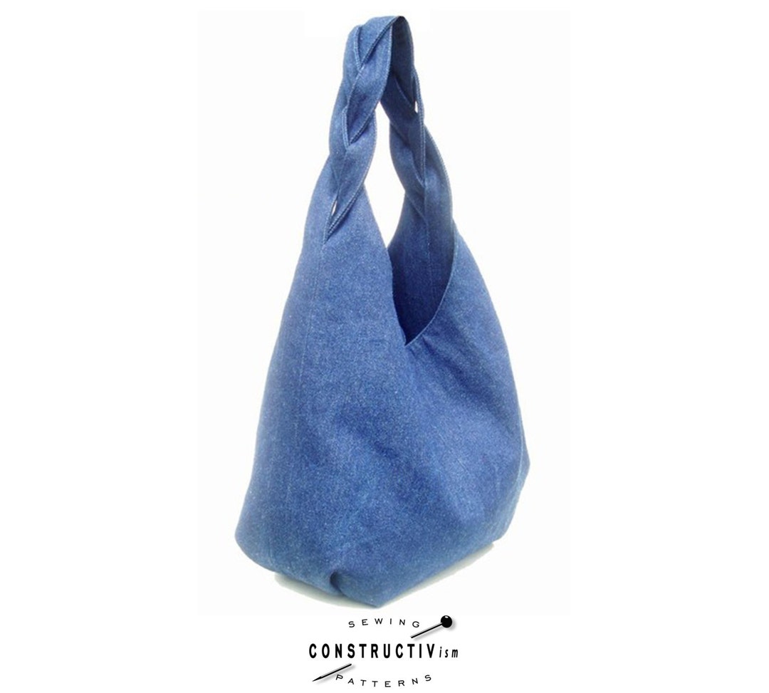 Sewing Pattern Hobo Tote Bag PDF Download -plait Handle - Etsy