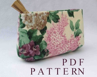 Sewing Pattern DIY Wedding Bridesmaid Clutch Purse Download // simple // Beginner