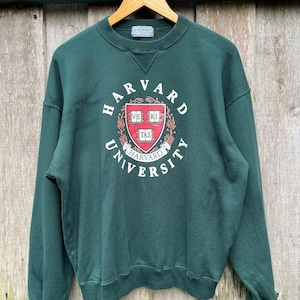 Vintage Harvard University Streetwear Harvard University Full Zipper Harvard University  Pullover Harvard University Hoodie Print Big Logo