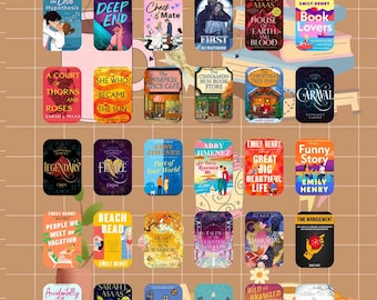 Modelo para o Desafio de Leitura de 30 Livros | BookTok e Bookstagram (Canva, Digital)