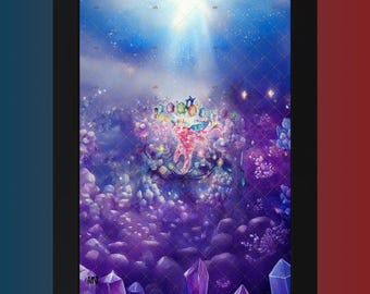 Magnetic Card Holder Wall Art | Espeon EX | Prismatic Evolutions | PRE 155