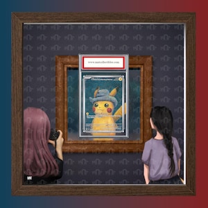 Magnetischer erweiterter Rahmen | Pikachu Vangogh