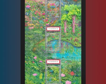 Marco magnético extendido / Bulbasaur, Ivysaur, Venusaur / Evoline 151