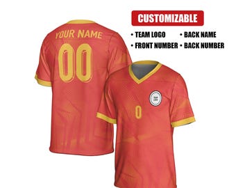 Camiseta personalizada de España - Edición Local Fan 2024 - Impresión por sublimación para hombre y mujer