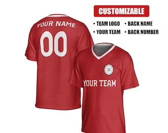 Personalized Liverpool Fan Jersey - Home Fan Edition 2024 - Sublimation Printing for Men, Women