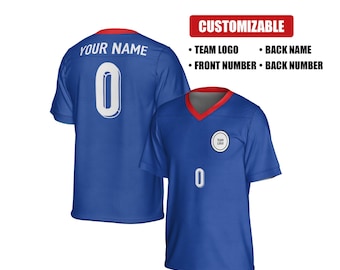 Personalized France Jersey - Home Stadium Fan Edition 2024 - Sublimation Printing for Men, Women