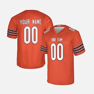 Custom Chicago Football Jersey: Personalized Team Name & Number
