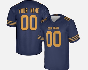 Camiseta personalizada de los Navy Packers de 1923: añade nombre y número, tallas de adulto