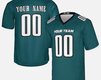 グリーンイーグルスのパーソナライズされたジャージ：名前と番号を追加、大人サイズ