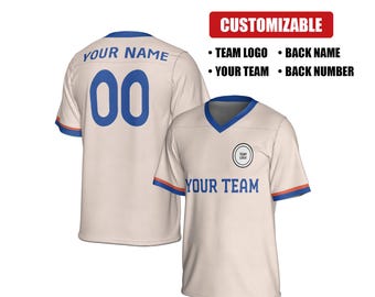 Personalized Chelsea Jersey - Away Fan Edition 2024 - Sublimation Printing for Men, Women - Cream