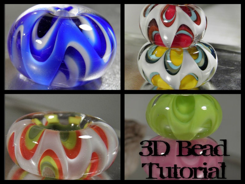 3D Lampwork Bead Tutorial, image 1