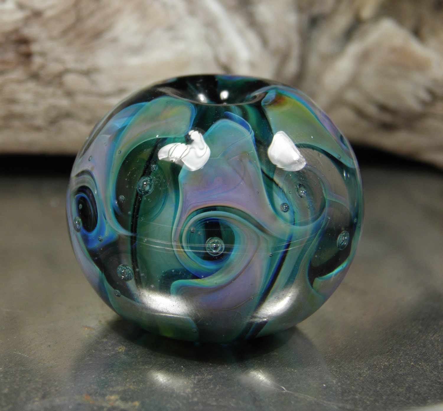 Silver Swirl Bead Tutorial Canada