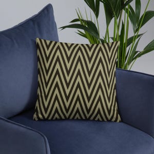 Decorative throw pillow Striped cushion Home decor pillows Abstract pillow Bright Throw pillow abstract pillow Modern art pillow with lines