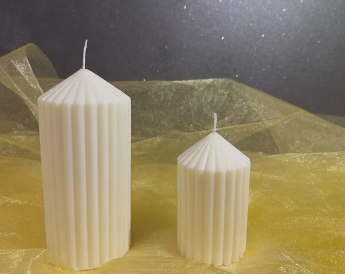 Scented handmade soy wax candle, set of 2