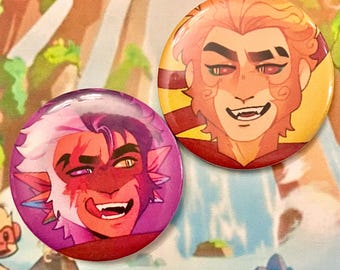 LMK Matching Pinbacks | Monkie kid