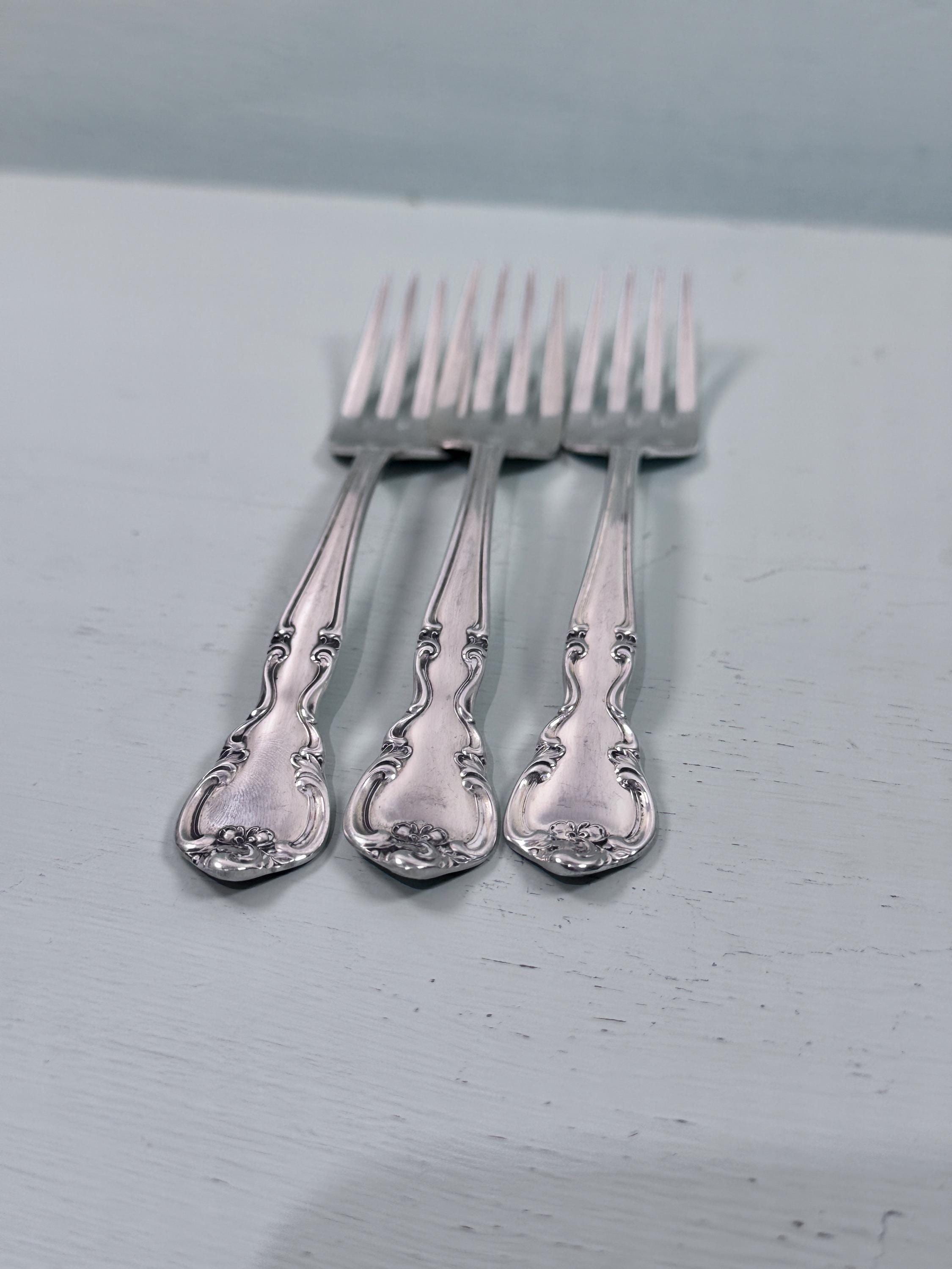 Sterling Silver Forks Antique - Etsy