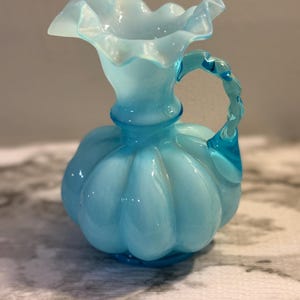 Fenton Blue Vase