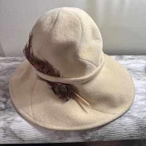 Vintage Designer Feather Hats - Etsy display picture 3