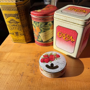 Vintage Tin collection