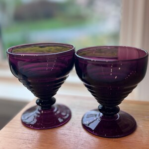 Amethyst Depression Glass - Etsy